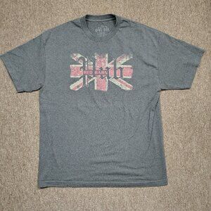 DIVE BAR T-Shirt Men XL Gray RED BARN PUB Mandleville Louisiana Short Sleeve